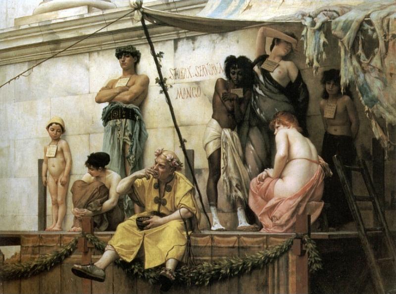 Gustave Boulanger Le marche aux esclaves - The Slave Market Germany oil painting art